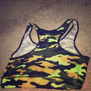 CAMO sports bra